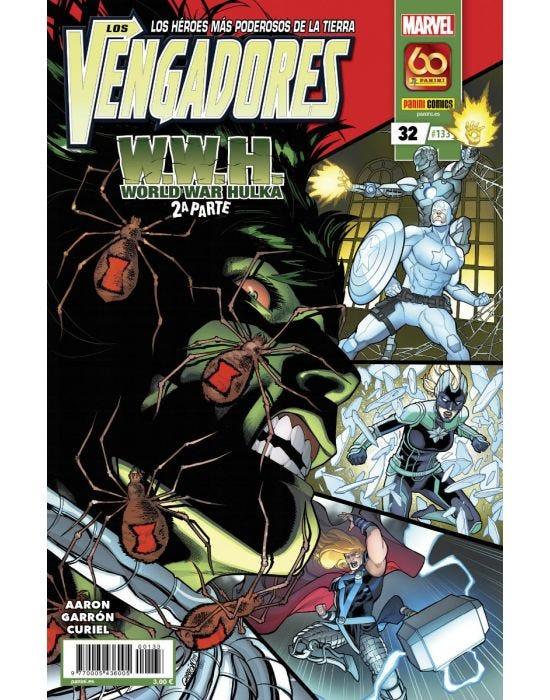 Los Vengadores 32 | N1221-PAN37 | Javier Garrón, Jason Aaron | Terra de Còmic - Tu tienda de cómics online especializada en cómics, manga y merchandising