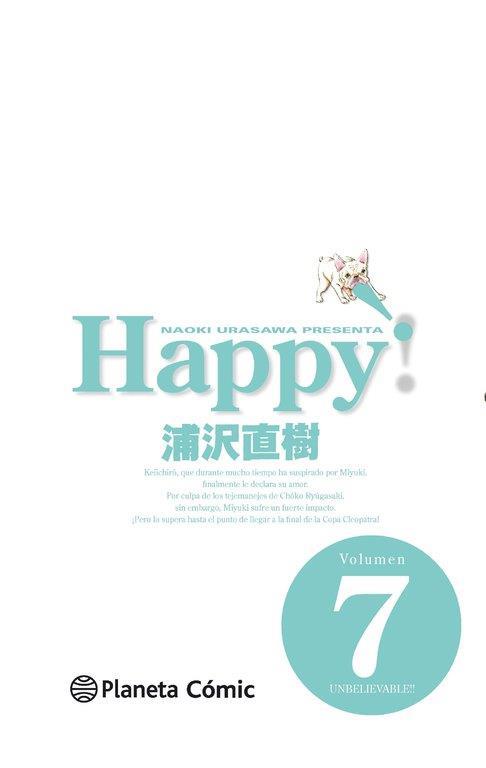 Happy! n º7 | N0715-PDA25 | Naoki Urasawa | Terra de Còmic - Tu tienda de cómics online especializada en cómics, manga y merchandising