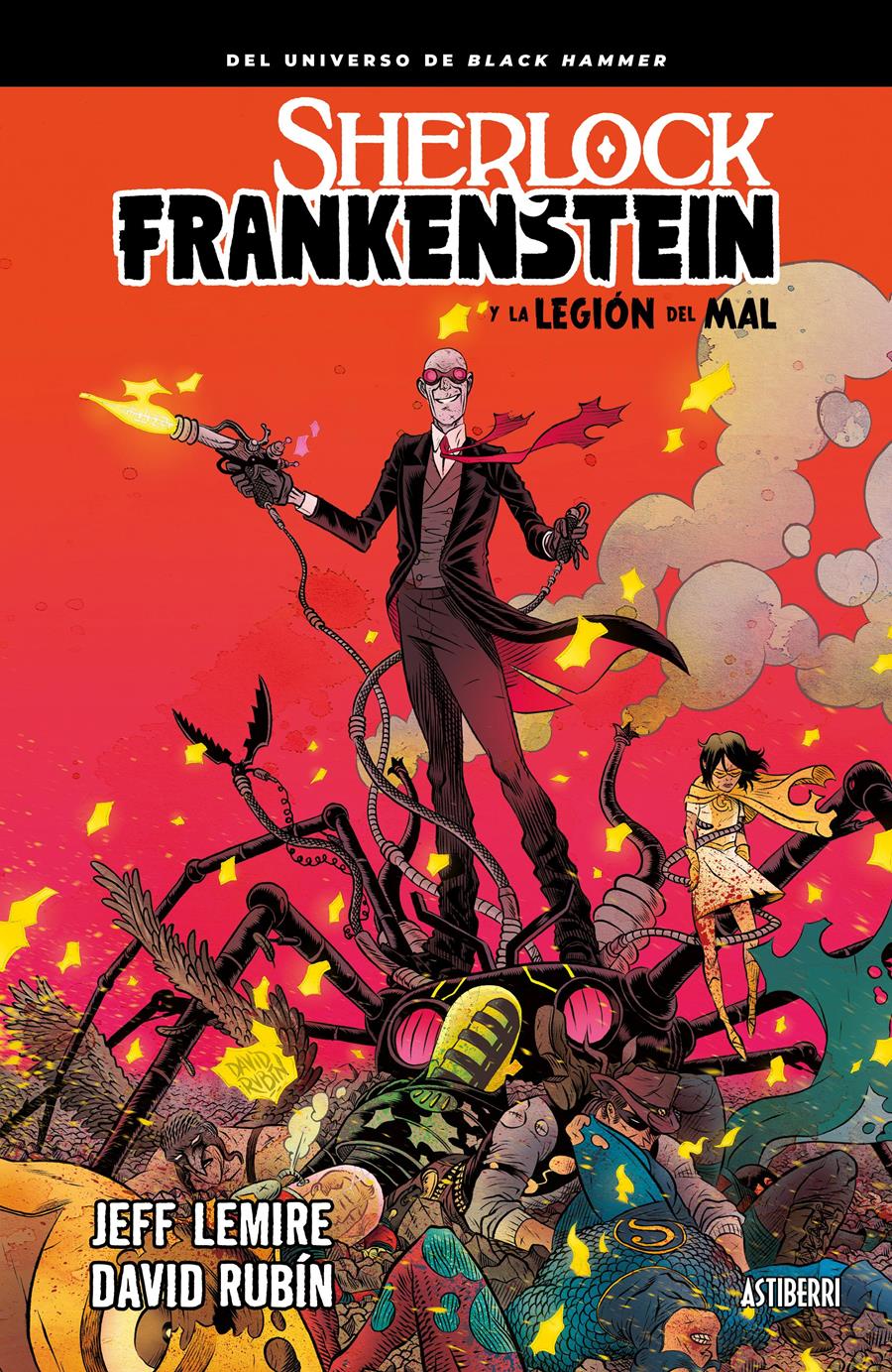 Sherlock Frankenstein y la legión del mal | N0818-AST03 | Jeff Lemire, David Rubín | Terra de Còmic - Tu tienda de cómics online especializada en cómics, manga y merchandising