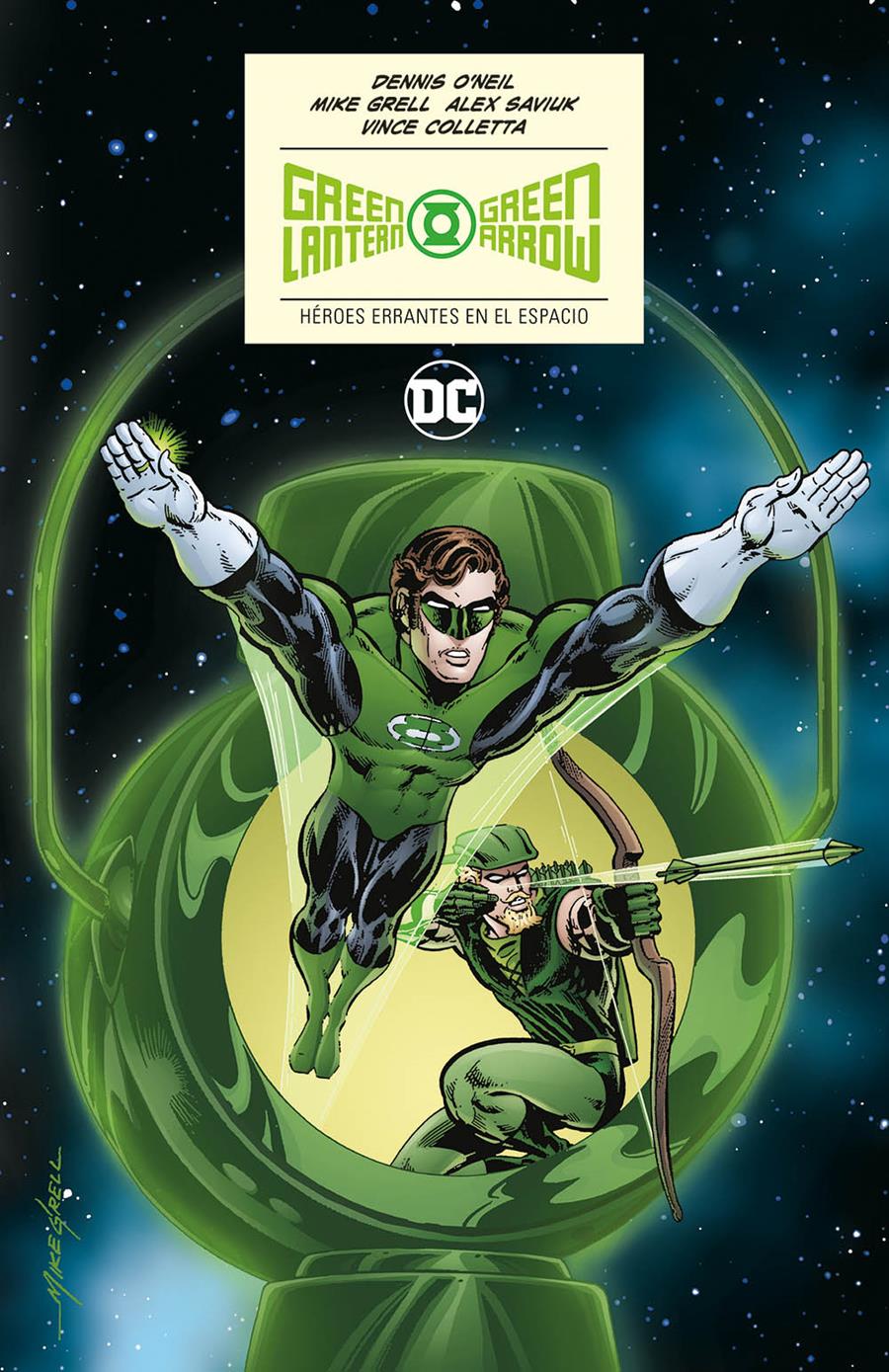 Green Lantern/Green Arrow: Héroes errantes en el espacio | N0321-ECC20 | Alex Saviuk / Dennis O´Neil / Mike Grell | Terra de Còmic - Tu tienda de cómics online especializada en cómics, manga y merchandising