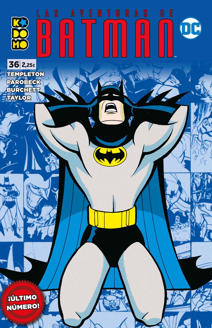 Las aventuras de Batman núm. 36 | N0222-ECC44 | Mike Parobeck / Ty Templeton | Terra de Còmic - Tu tienda de cómics online especializada en cómics, manga y merchandising