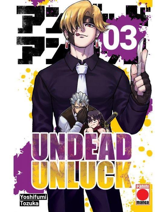Undead Unluck 3 | N0422-PAN23 | Yoshifumi Tozuka | Terra de Còmic - Tu tienda de cómics online especializada en cómics, manga y merchandising