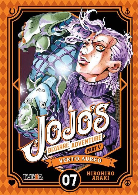 Jojo's Bizarre adventure parte 5: Vento Aureo 07 | N0620-IVR04 | Hirohiko Araki | Terra de Còmic - Tu tienda de cómics online especializada en cómics, manga y merchandising