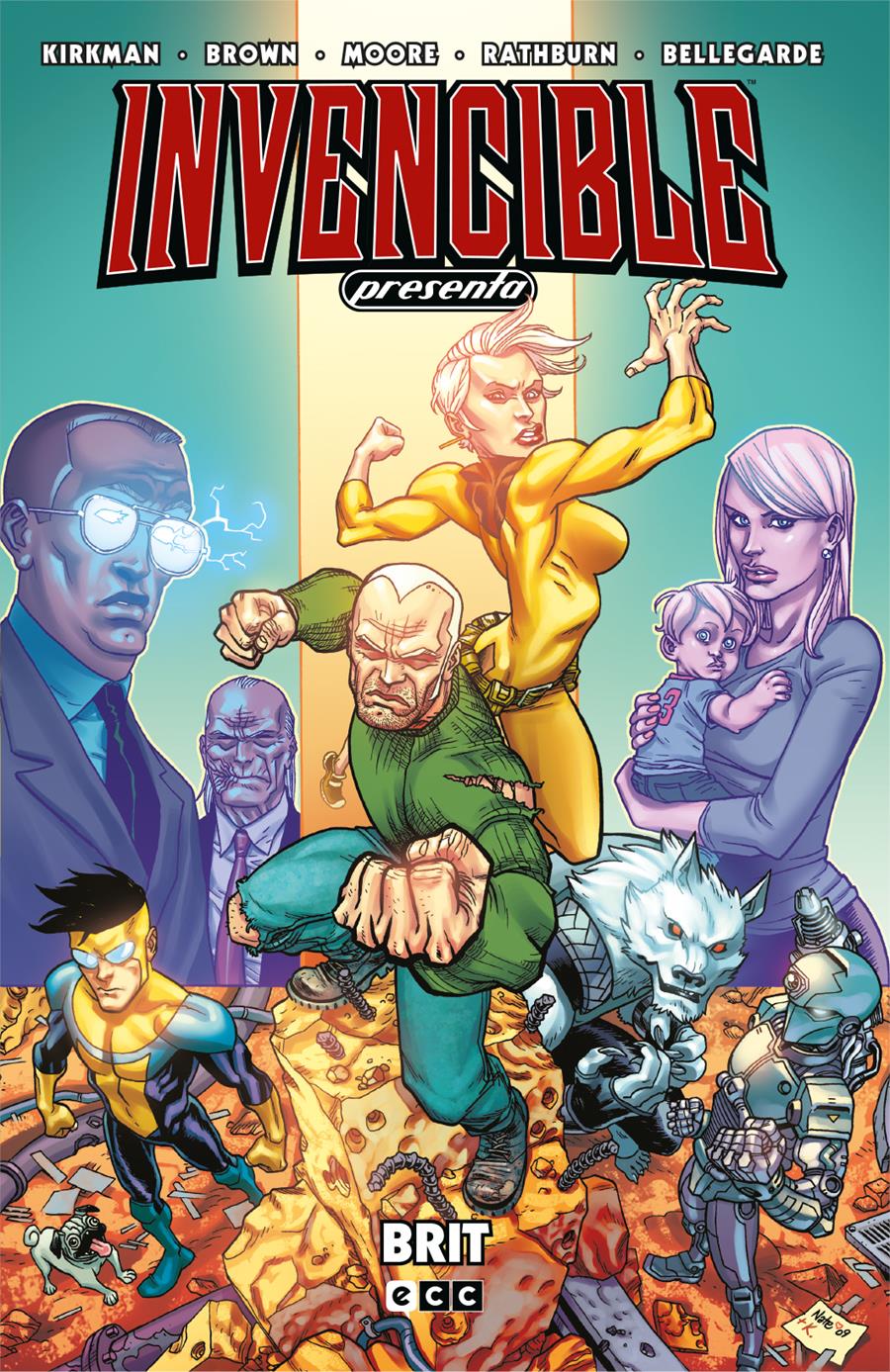 Invencible presenta: Brit | N1122-ECC44 | Phil Hester / Todd Nauck | Terra de Còmic - Tu tienda de cómics online especializada en cómics, manga y merchandising