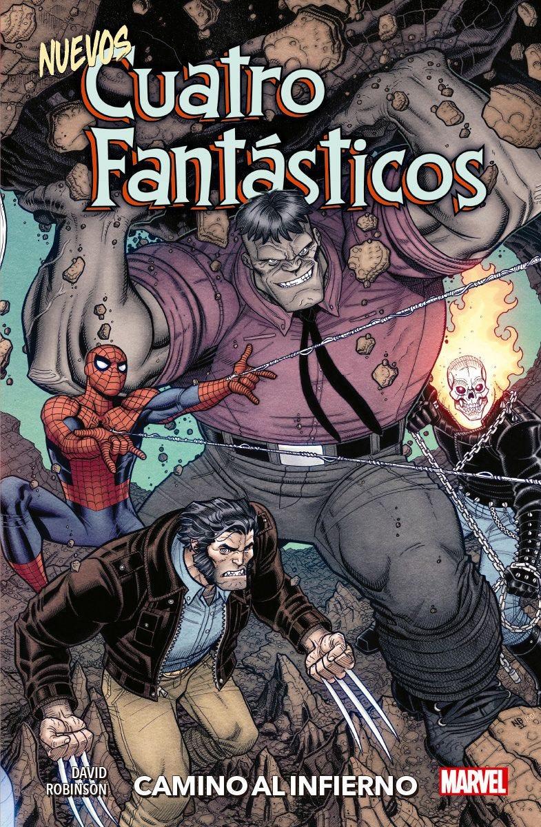 Los Nuevos Cuatro Fantásticos | N0423-PAN302 | Alan Robinson, Peter David | Terra de Còmic - Tu tienda de cómics online especializada en cómics, manga y merchandising
