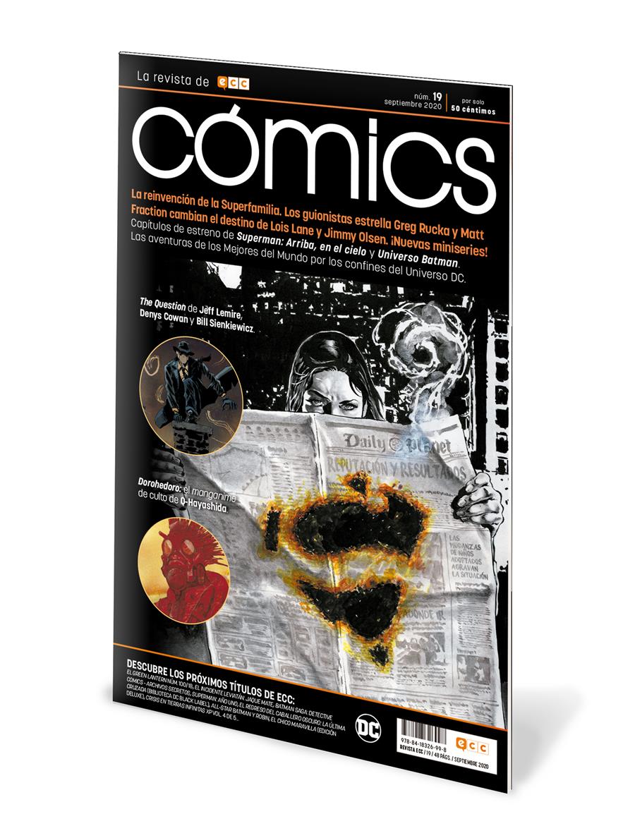 ECC Cómics núm. 19 (Revista) | N0920-ECC01 | Andy Kubert / Brian Michael Bendis / Nick Derington / Tom King | Terra de Còmic - Tu tienda de cómics online especializada en cómics, manga y merchandising