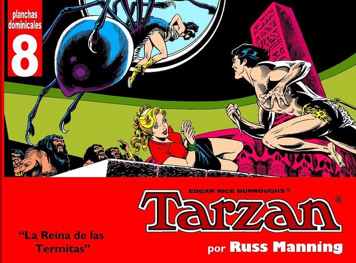 Tarzan - Planchas dominicales de Russ Manning 8 | N1122-OTED15 | Russ Manning | Terra de Còmic - Tu tienda de cómics online especializada en cómics, manga y merchandising