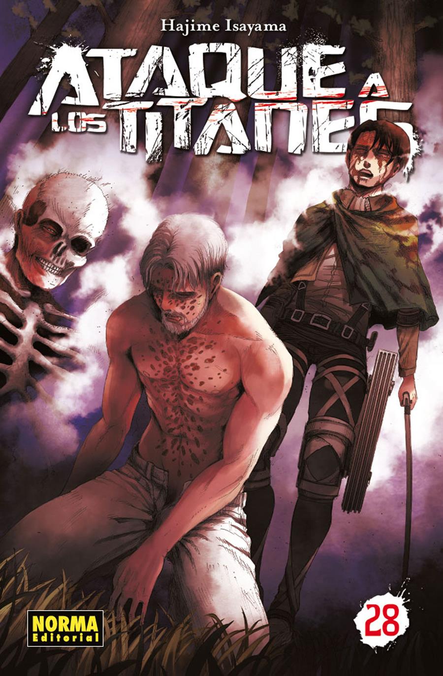 Ataque a los Titanes 28 | N1119-NOR21 | Hajime Isayama | Terra de Còmic - Tu tienda de cómics online especializada en cómics, manga y merchandising