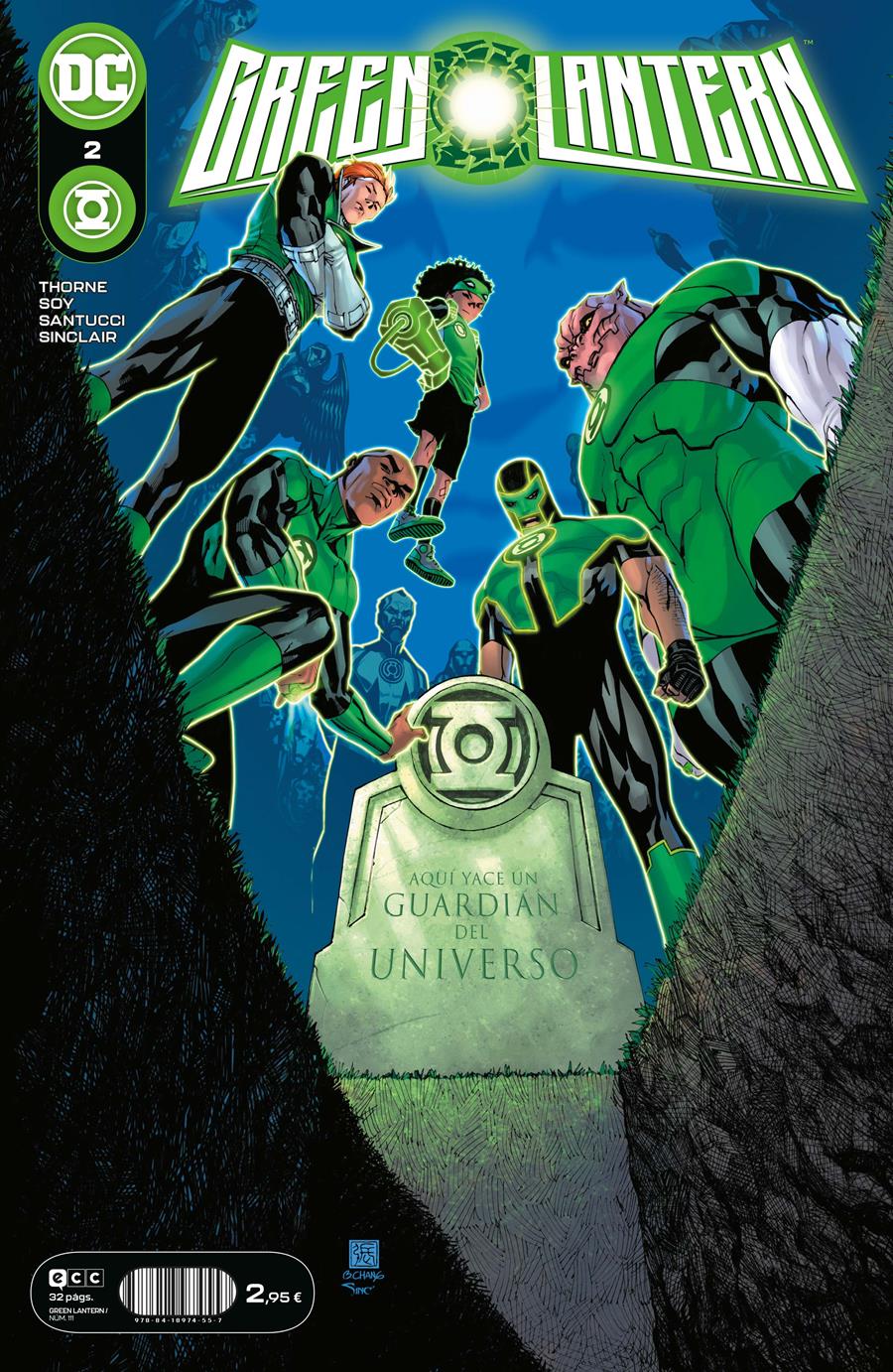 Green Lantern núm. 2/ 111 | N1221-ECC12 | Dexter Soy / Geoffrey Thorne / Marco Santucci | Terra de Còmic - Tu tienda de cómics online especializada en cómics, manga y merchandising