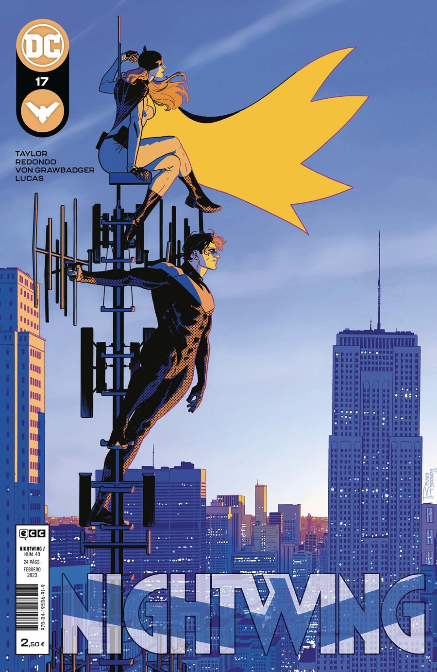 Nightwing núm. 17 | N0223-ECC21 | Bruno Redondo / Tom Taylor | Terra de Còmic - Tu tienda de cómics online especializada en cómics, manga y merchandising