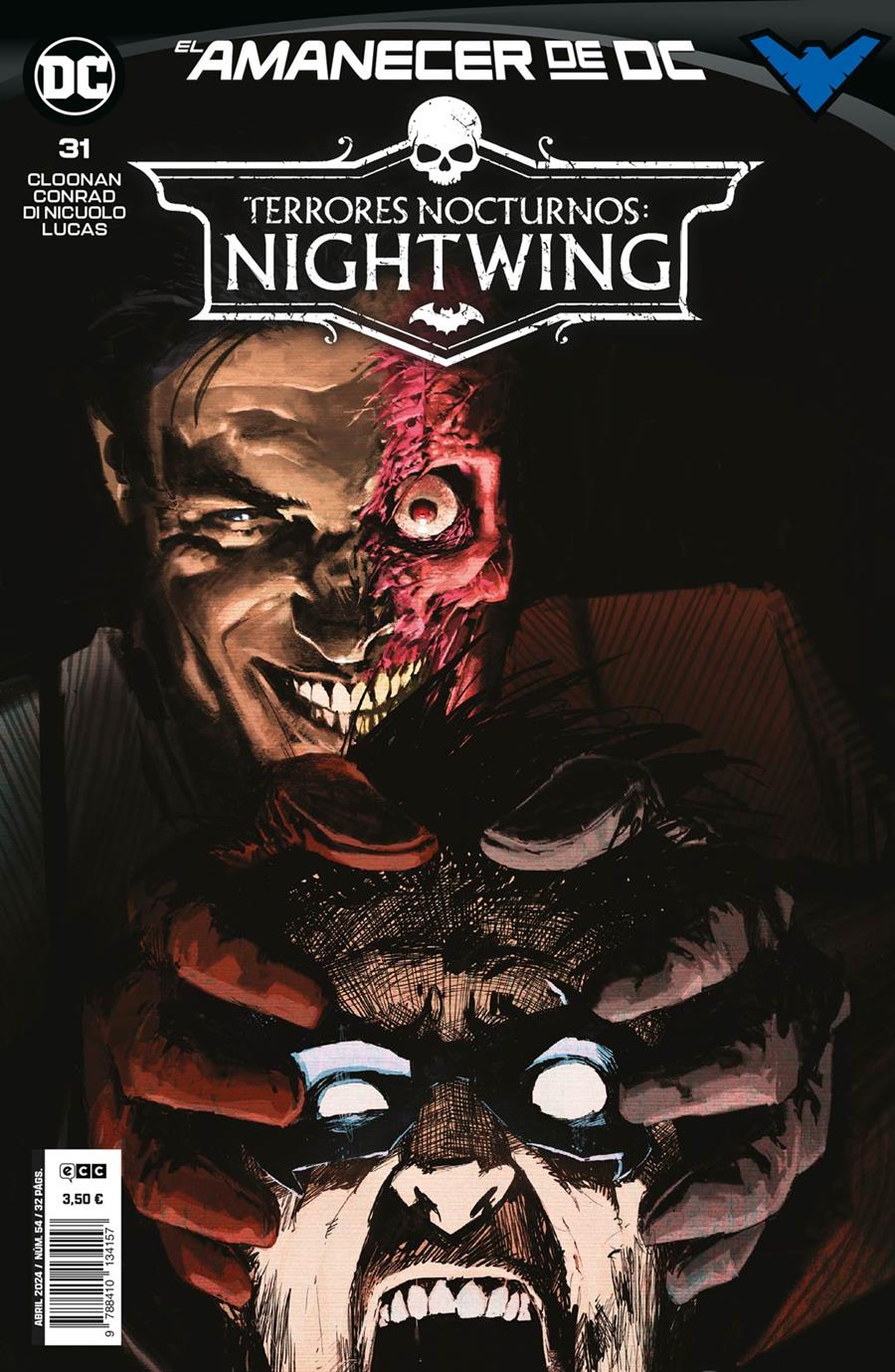 Nightwing núm. 31 | N0424-ECC29 | Becky Cloonan / Daniele Di Nicuolo / Michael W. Conrad | Terra de Còmic - Tu tienda de cómics online especializada en cómics, manga y merchandising