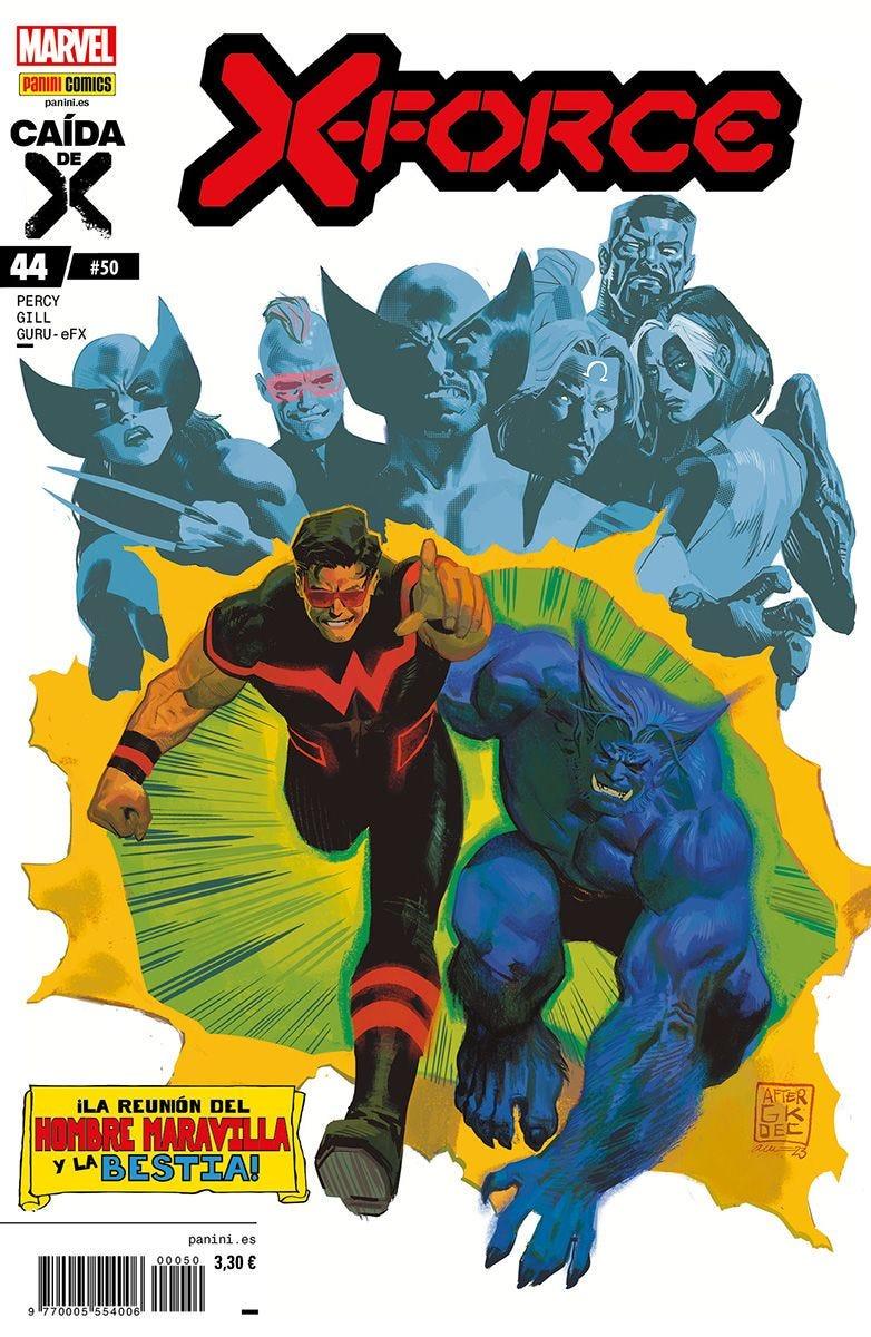 X-Force 44 | N0524-PAN50 | Robert Gill, Benjamin Percy | Terra de Còmic - Tu tienda de cómics online especializada en cómics, manga y merchandising