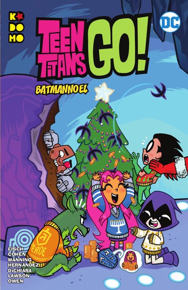 Teen Titans Go!: BatmanNoel | N0121-ECC42 | Derek Fridolfs / Derek Fridolfs / Ivan Cohen / Marcelo Di Chiara / Sholly Fisch | Terra de Còmic - Tu tienda de cómics online especializada en cómics, manga y merchandising