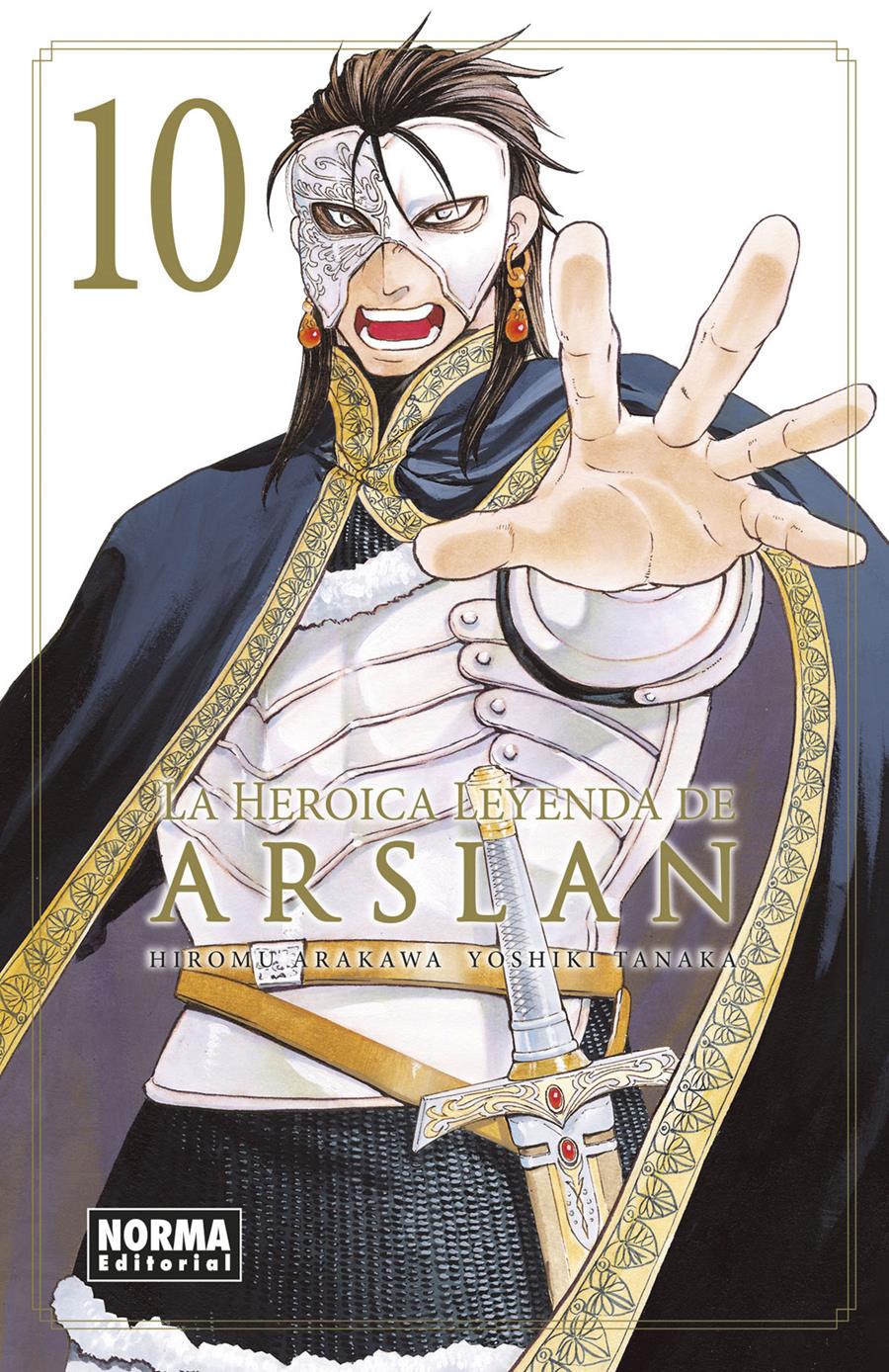 La heroica leyenda de Arslan 10 | N1219-NOR29 | Yoshiki Tanaka, Hiromu Arakawa | Terra de Còmic - Tu tienda de cómics online especializada en cómics, manga y merchandising