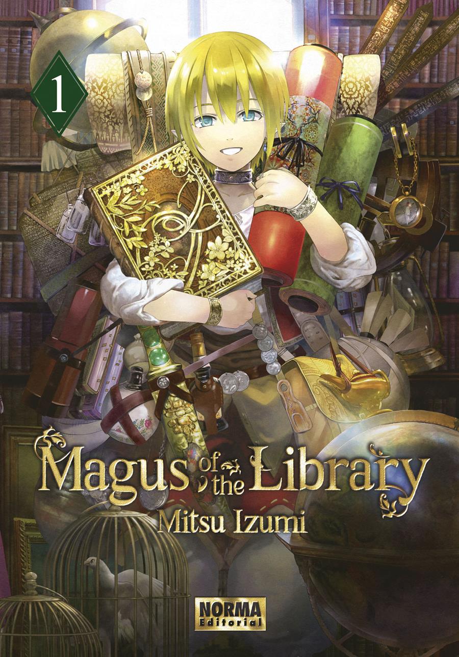 Magus of the library 01 | N0821-NOR17 | Mitsu Izumi | Terra de Còmic - Tu tienda de cómics online especializada en cómics, manga y merchandising
