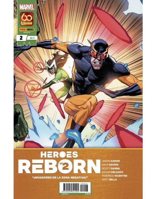 Heroes Reborn 2 de 5 | N0921-PAN15 | Jason Aaron, Federico Vicentini, Dale Keown, Ed McGuinness | Terra de Còmic - Tu tienda de cómics online especializada en cómics, manga y merchandising