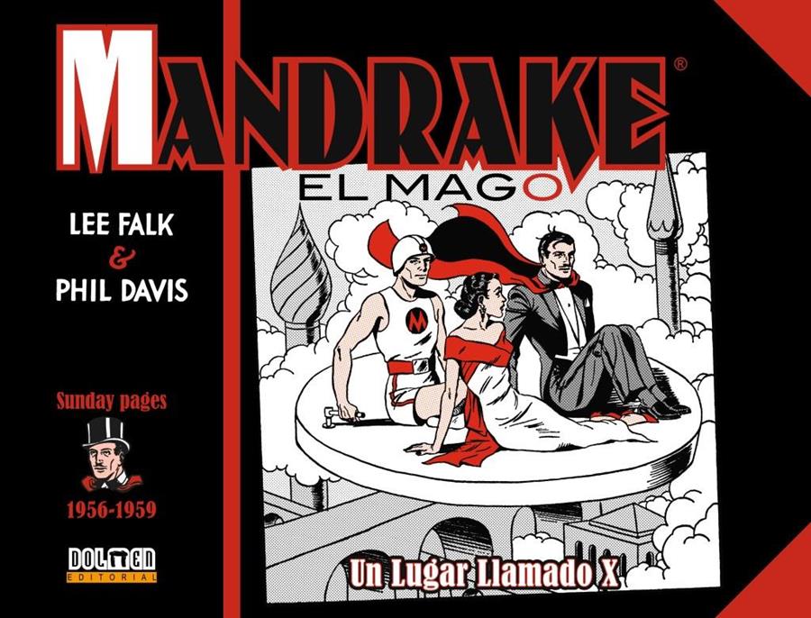 Mandrake el mago 1956 -1959. Un lugar llamado X | N0121-DOL08 | Lee Falk, Phil Davis | Terra de Còmic - Tu tienda de cómics online especializada en cómics, manga y merchandising