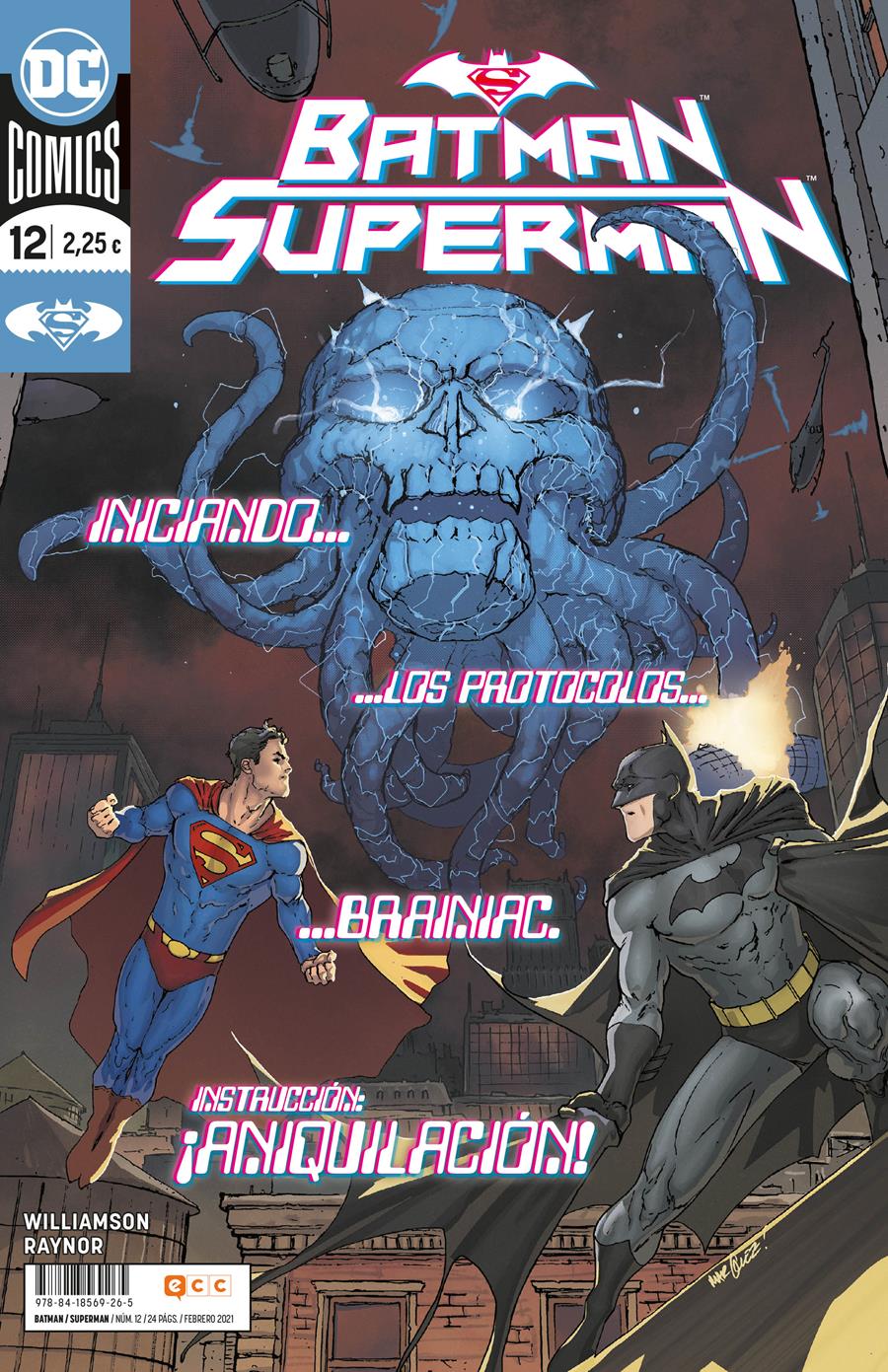Batman/Superman núm. 12 | N0221-ECC29 | Joshua Williamson / Max Raynor | Terra de Còmic - Tu tienda de cómics online especializada en cómics, manga y merchandising