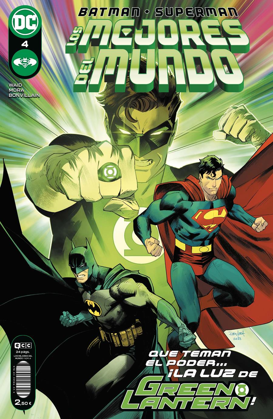 Batman/Superman: Los mejores del mundo núm. 04 | N0123-ECC12 | Dan Mora / Mark Waid | Terra de Còmic - Tu tienda de cómics online especializada en cómics, manga y merchandising