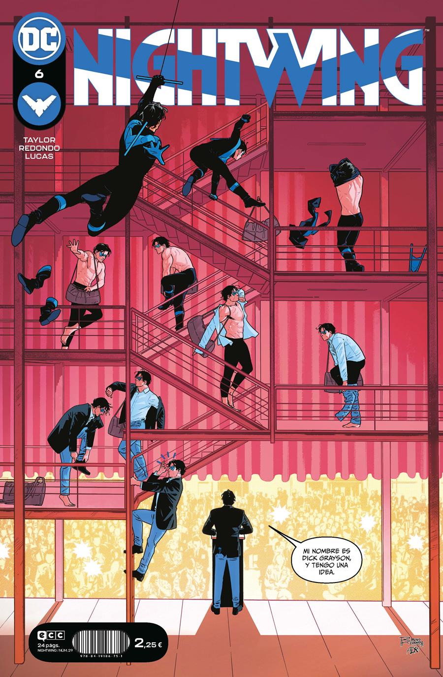 Nightwing núm. 06 | N0322-ECC26 | Bruno Redondo / Tom Taylor | Terra de Còmic - Tu tienda de cómics online especializada en cómics, manga y merchandising