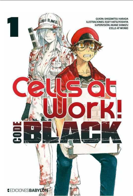 Cells at work! Code Black 01 | N1222-OTED24 | Shigemitsu Harada y Issei Hatsuyoshiya | Terra de Còmic - Tu tienda de cómics online especializada en cómics, manga y merchandising