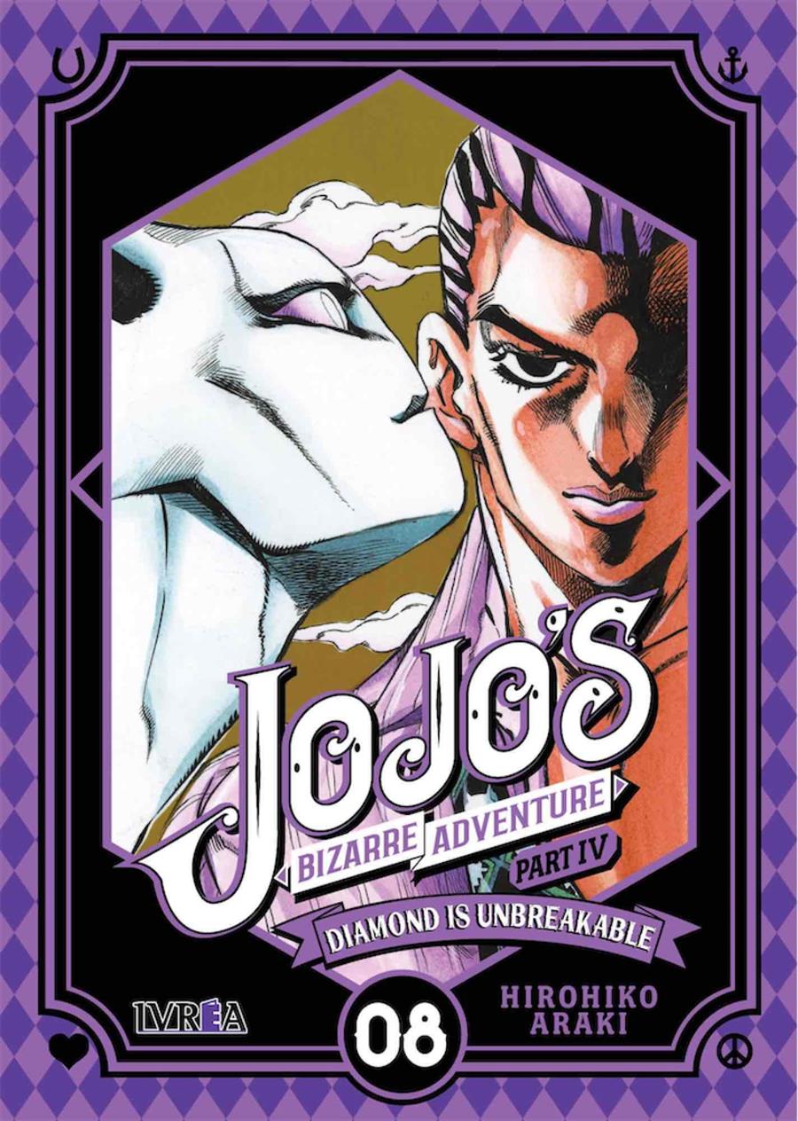 JoJo's Bizarre Adventure parte 4: Diamond is unbreakable 08 | N0619-IVR06 | Hirohiko Araki | Terra de Còmic - Tu tienda de cómics online especializada en cómics, manga y merchandising
