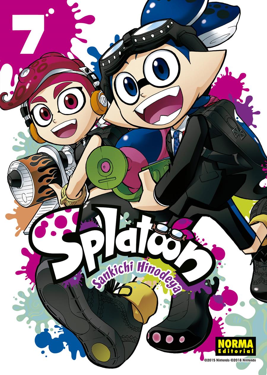 Splatoon 07 | N0820-NOR17 | Sankichi Hinoyeda | Terra de Còmic - Tu tienda de cómics online especializada en cómics, manga y merchandising