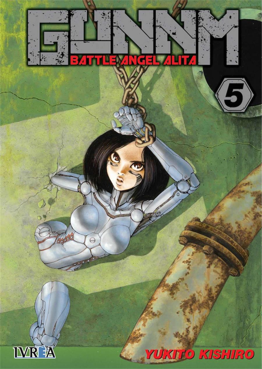 Gunnm. Battle Angel Alita 05 | N0418-IVR01 | Yukito Kishiro | Terra de Còmic - Tu tienda de cómics online especializada en cómics, manga y merchandising