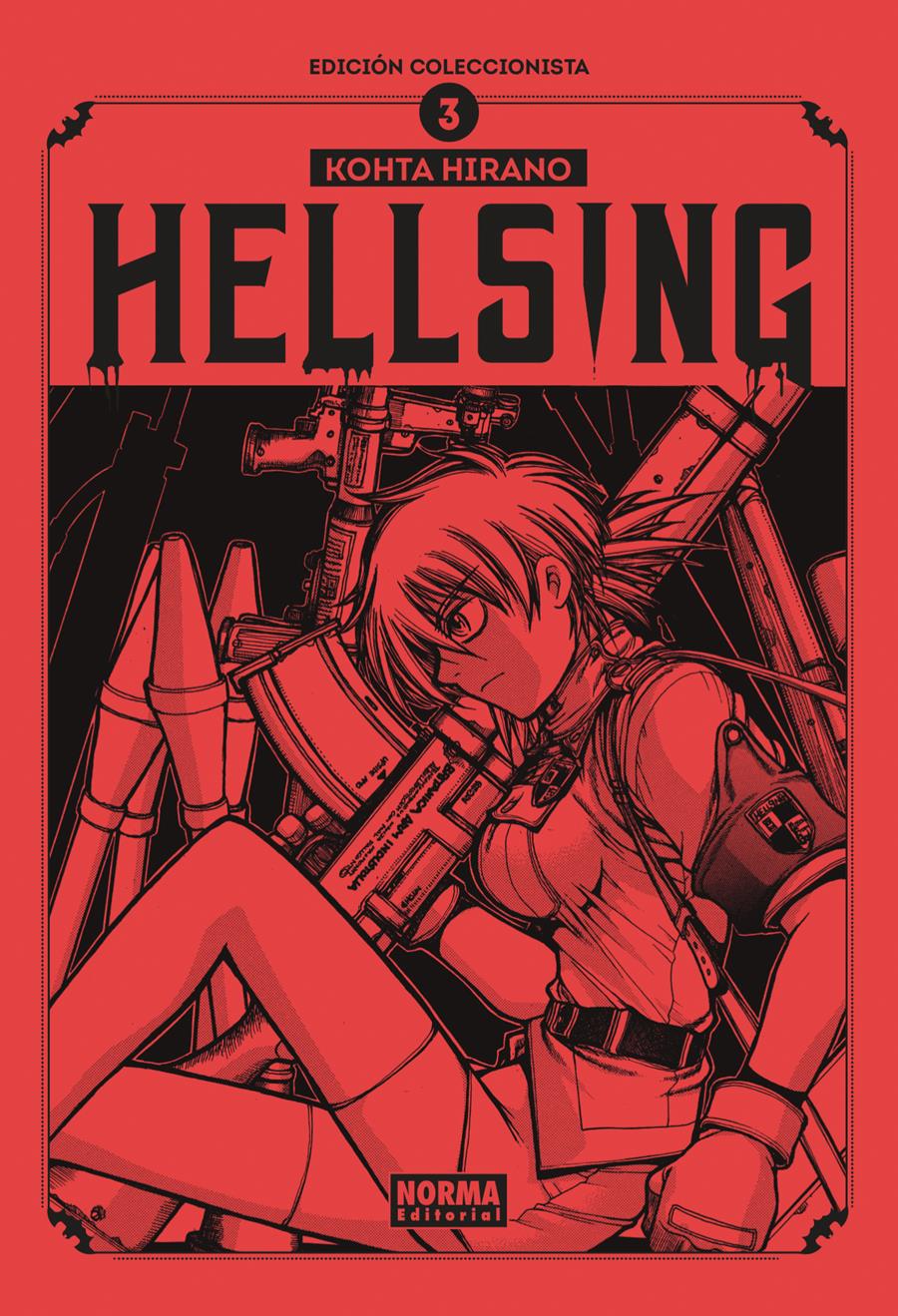 Hellsing 03. Edición coleccionista | N0921-NOR19 | Kohta Hirano | Terra de Còmic - Tu tienda de cómics online especializada en cómics, manga y merchandising