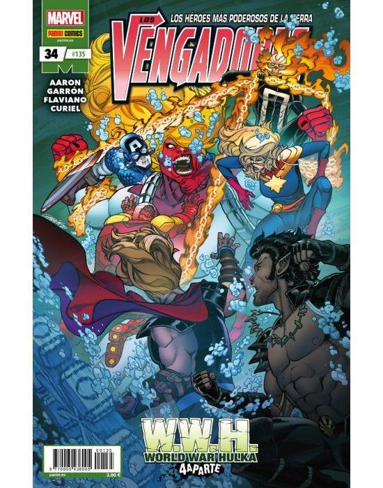 Los Vengadores 34 | N0222-PAN47 | Javier Garrón, Jason Aaron | Terra de Còmic - Tu tienda de cómics online especializada en cómics, manga y merchandising