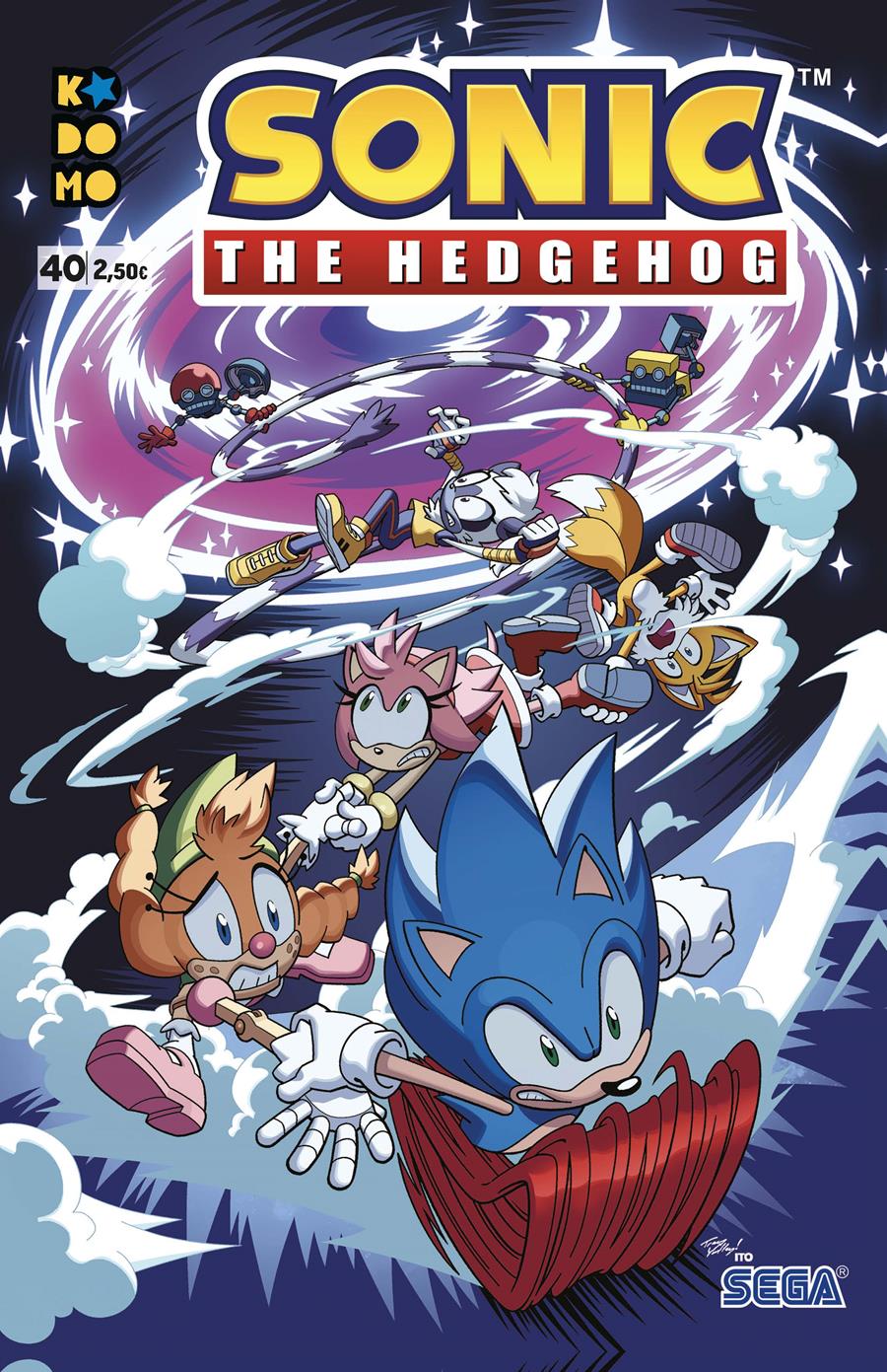 Sonic The Hedgehog núm. 40 | N1122-ECC52 | Bracardy Curry / Evan Stanley / Evan Stanley | Terra de Còmic - Tu tienda de cómics online especializada en cómics, manga y merchandising