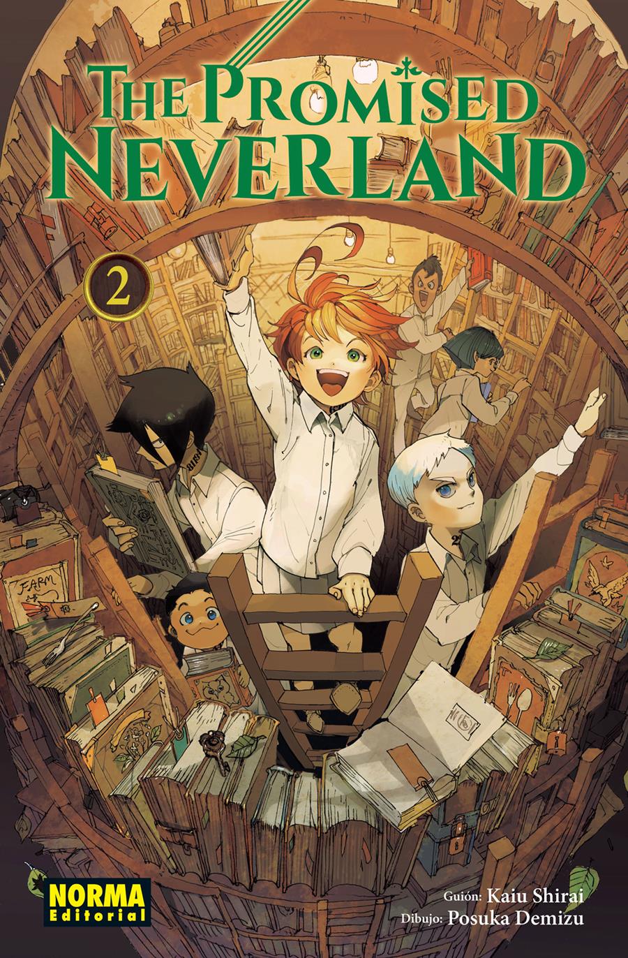 The Promised Neverland 02 | N0718-NOR18 | Kaiu Shirai, Posuka Demizu | Terra de Còmic - Tu tienda de cómics online especializada en cómics, manga y merchandising