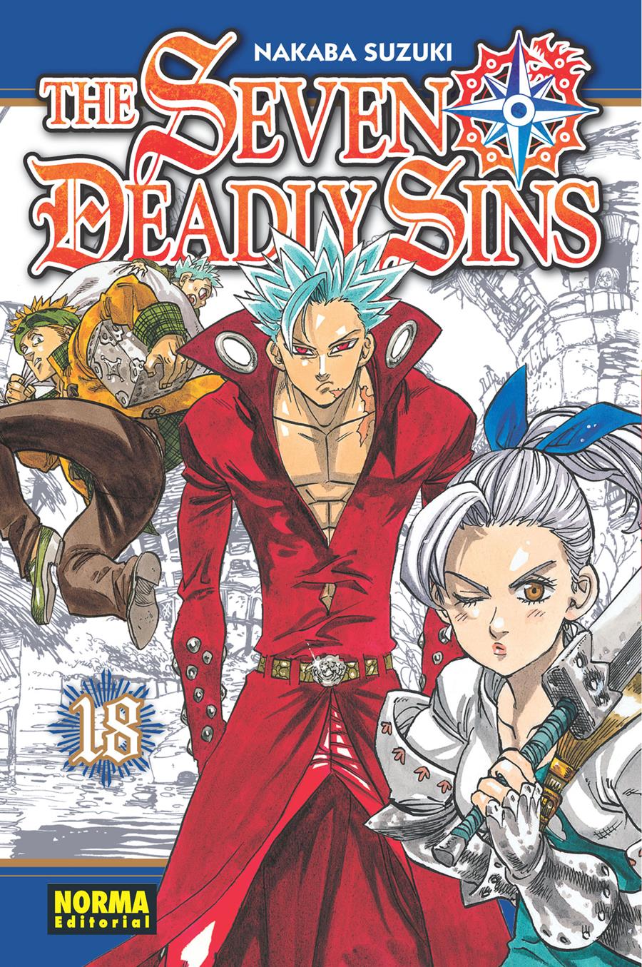 The seven deadly sins 18 | N0218-NOR18 | Nakaba Suzuki | Terra de Còmic - Tu tienda de cómics online especializada en cómics, manga y merchandising