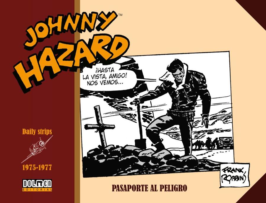 Johnny Hazard 1975-1977. Pasaporte al peligro | N0822-DOL04 | Frank Robbins | Terra de Còmic - Tu tienda de cómics online especializada en cómics, manga y merchandising