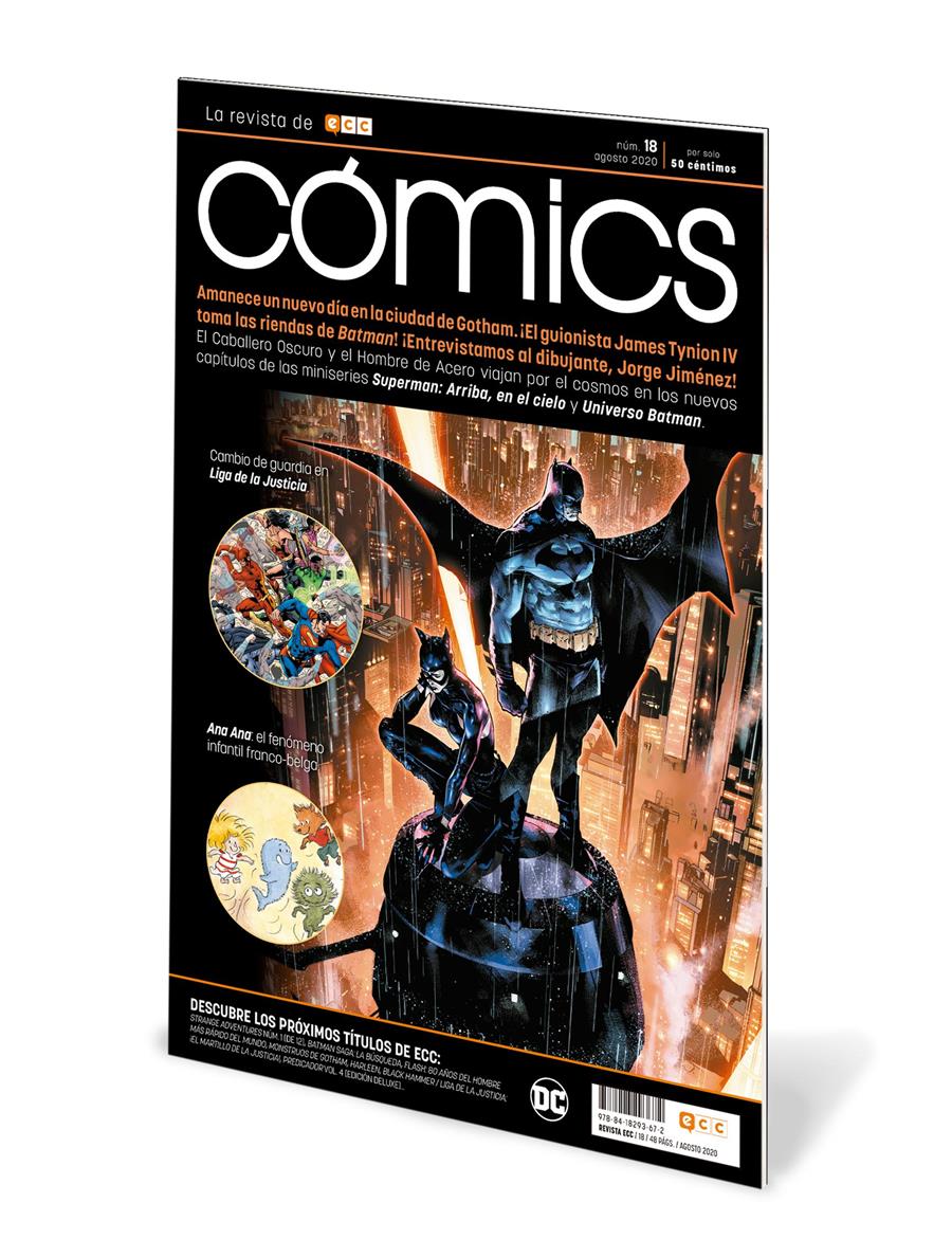 ECC Cómics núm. 18 (Revista) | N0820-ECC01 | Andy Kubert / Brian Michael Bendis / Nick Derington / Tom King | Terra de Còmic - Tu tienda de cómics online especializada en cómics, manga y merchandising