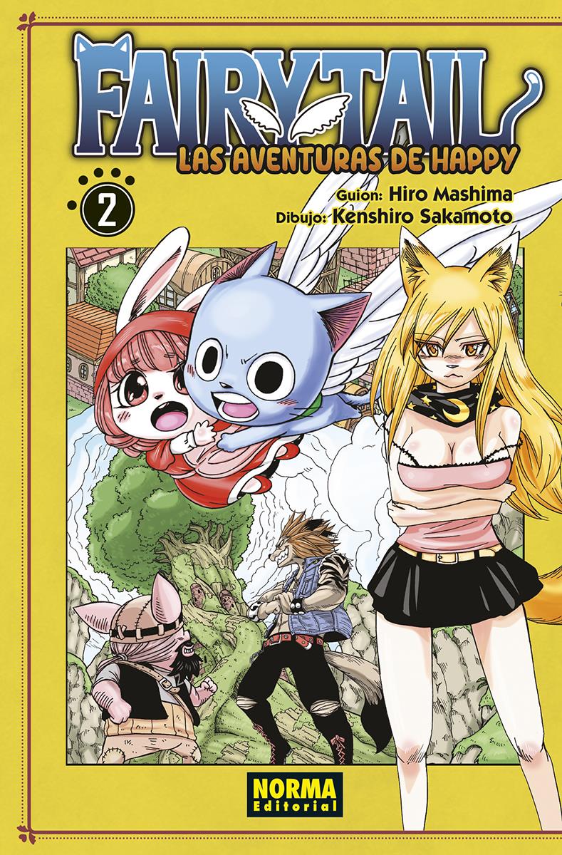 Fairy Tail Las aventuras de Happy 02 | N0524-NOR37 | Hiro Mashima, Kenshiro Sakamoto | Terra de Còmic - Tu tienda de cómics online especializada en cómics, manga y merchandising