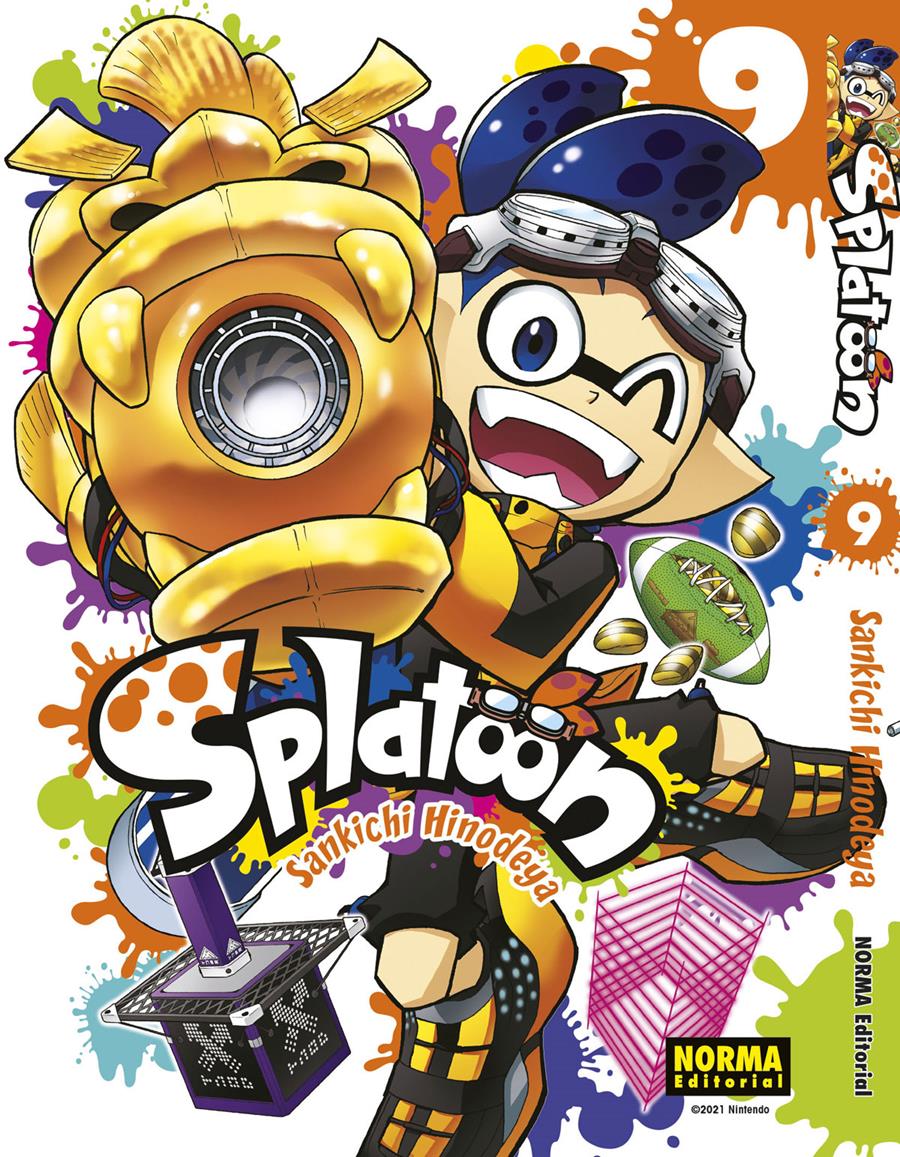 Splatoon 09 | N0421-NOR28 | Sankichi Hinoyeda | Terra de Còmic - Tu tienda de cómics online especializada en cómics, manga y merchandising