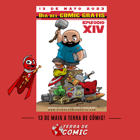 ¡Vuelve el Día del Cómic Gratis a Terra de Còmic! | Terra de Còmic - Tu tienda de cómics online especializada en cómics, manga y merchandising