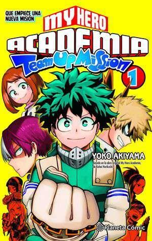 My Hero Academia Team Up Mission nº 01 | N0922-PLA032 | Kohei Horikoshi | Terra de Còmic - Tu tienda de cómics online especializada en cómics, manga y merchandising