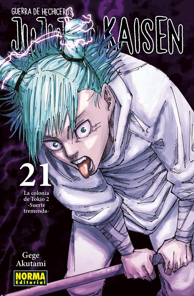 Jujutsu Kaisen 21 | N0823-NOR08 | Gege Akutami | Terra de Còmic - Tu tienda de cómics online especializada en cómics, manga y merchandising