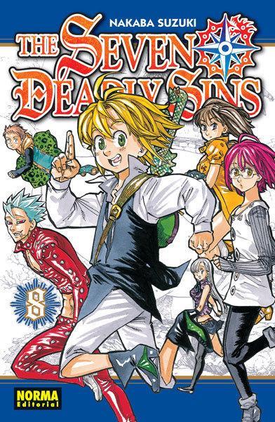 The Seven Deadly Sins 08 | N0316-NOR26 | Nakaba Suzuki | Terra de Còmic - Tu tienda de cómics online especializada en cómics, manga y merchandising