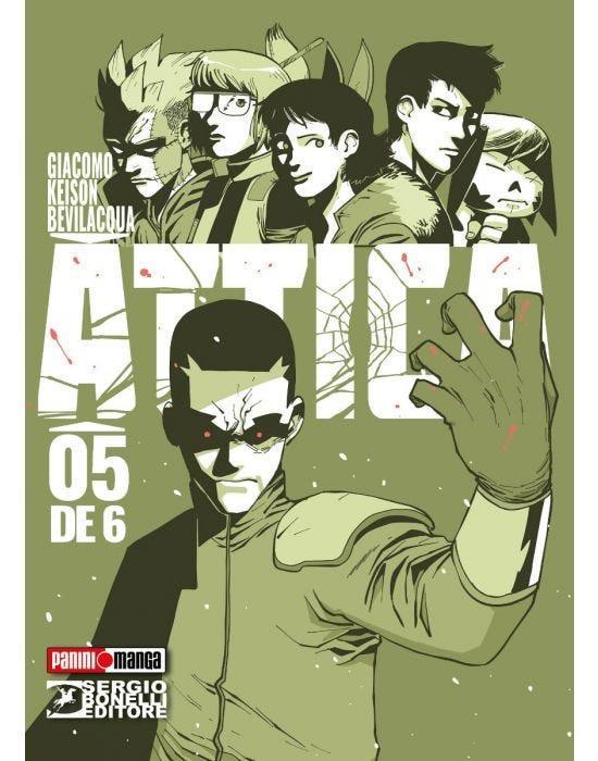 Attica 05 de 6 | N0822-PAN14 | Giacomo Bevilacqua | Terra de Còmic - Tu tienda de cómics online especializada en cómics, manga y merchandising