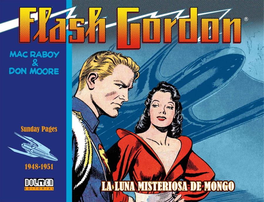 Flash Gordon. La luna misteriosa de Mongo 1948-1951  | N0820-OTED01 | Mac Raboy, Don Moore | Terra de Còmic - Tu tienda de cómics online especializada en cómics, manga y merchandising