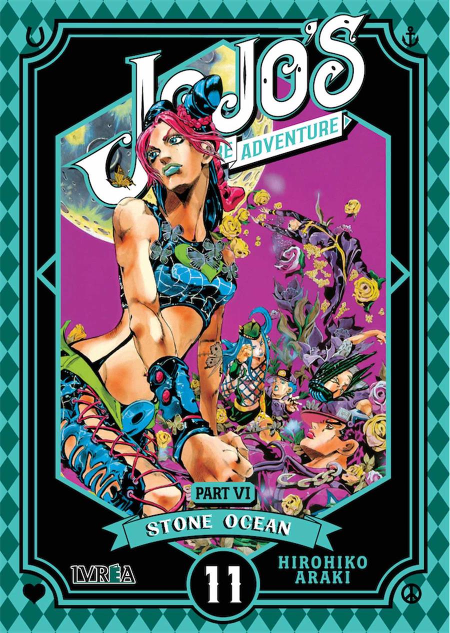Jojo's Bizarre Adventure Parte 6: Stone Ocean 11 | N0921-IVR11 | Hirohiko Araki | Terra de Còmic - Tu tienda de cómics online especializada en cómics, manga y merchandising