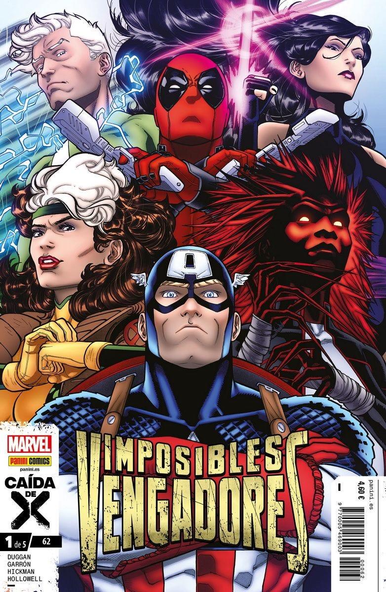 Imposibles Vengadores 1 de 5 | N1223-PAN54 | Javier Garrón, Gerry Duggan | Terra de Còmic - Tu tienda de cómics online especializada en cómics, manga y merchandising