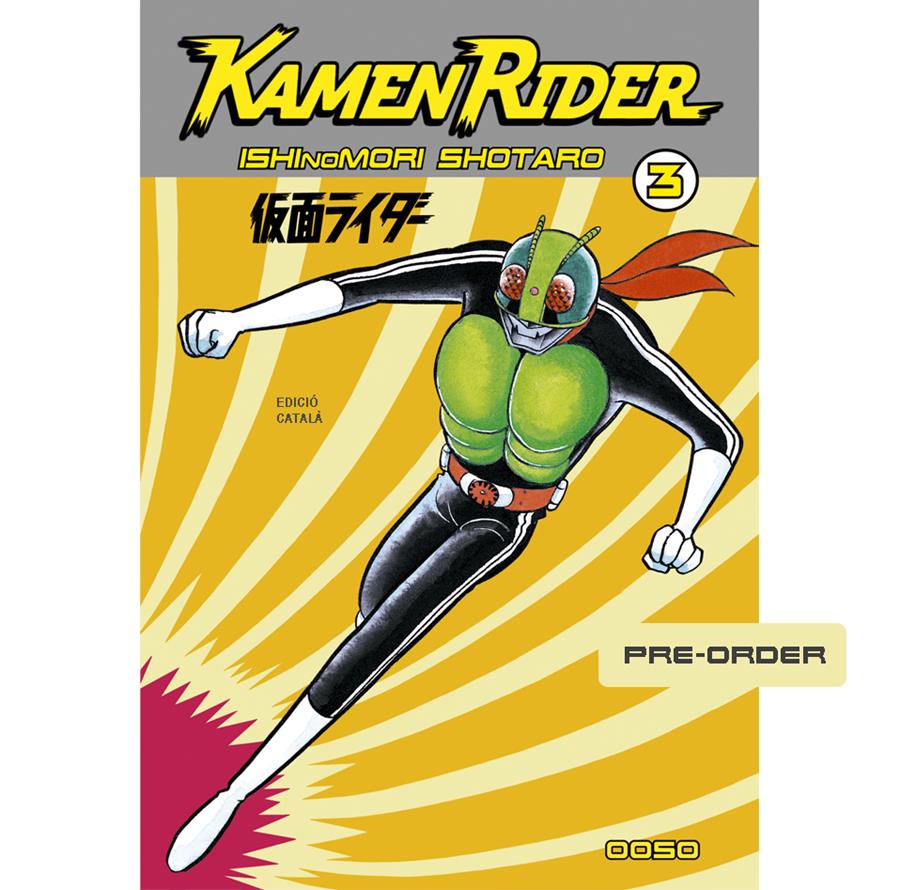Kamen Rider Vol 3 Català | N1221-OTED08 | ISHInoMORI SHOTARO | Terra de Còmic - Tu tienda de cómics online especializada en cómics, manga y merchandising