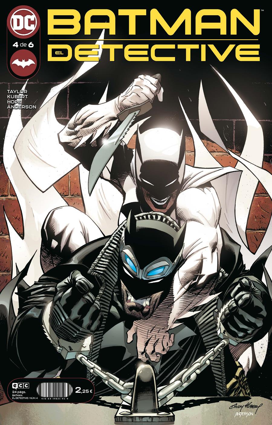 Batman: Detective núm. 4 de 6 | N0222-ECC05 | Andy Kubert / Tom Taylor | Terra de Còmic - Tu tienda de cómics online especializada en cómics, manga y merchandising