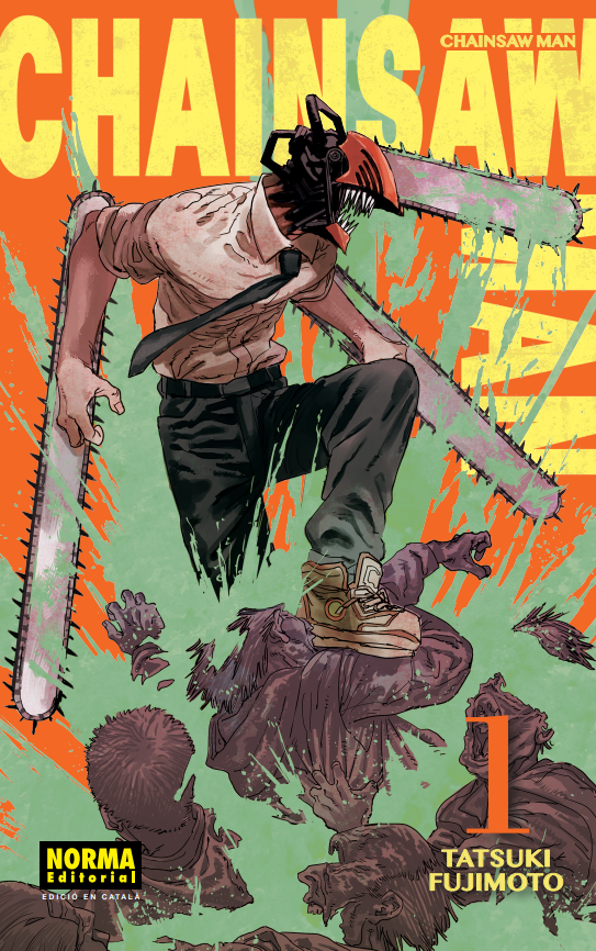 Chainsaw man 01 (Català) | N0922-NOR21 | Tatsuki Fujimoto | Terra de Còmic - Tu tienda de cómics online especializada en cómics, manga y merchandising