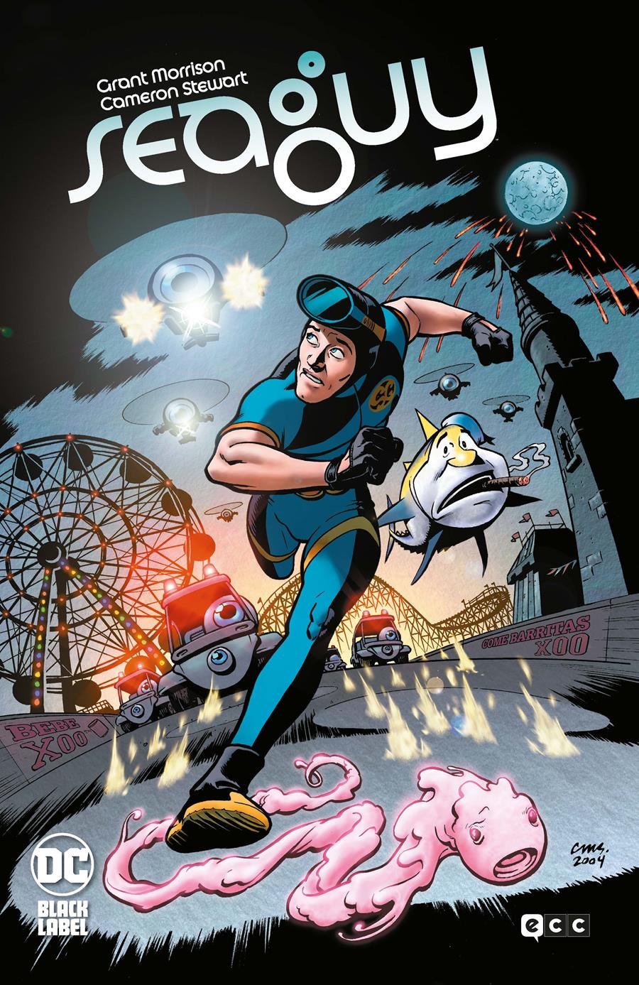 Seaguy (Biblioteca Grant Morrison) | N1222-ECC40 | Cameron Stewart / Grant Morrison | Terra de Còmic - Tu tienda de cómics online especializada en cómics, manga y merchandising