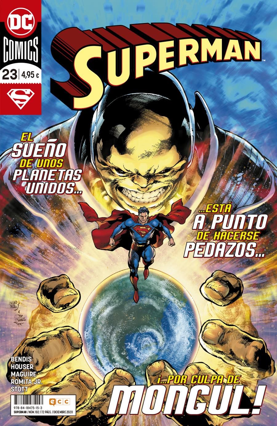 Superman núm. 102/ 23 | N1220-ECC26 | Brian Michael Bendis / John Romita Jr. / Kevin Maguire / Klaus Janson | Terra de Còmic - Tu tienda de cómics online especializada en cómics, manga y merchandising